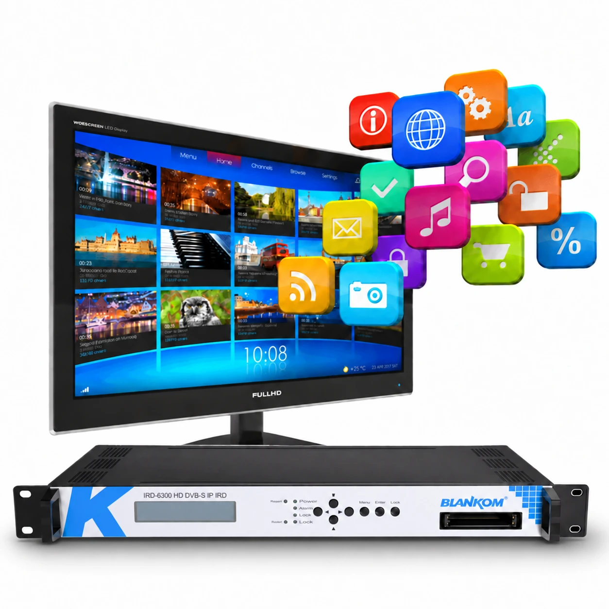 Home – BLANKOM 5 BLANKOM IPTV headend equipment and television service interface